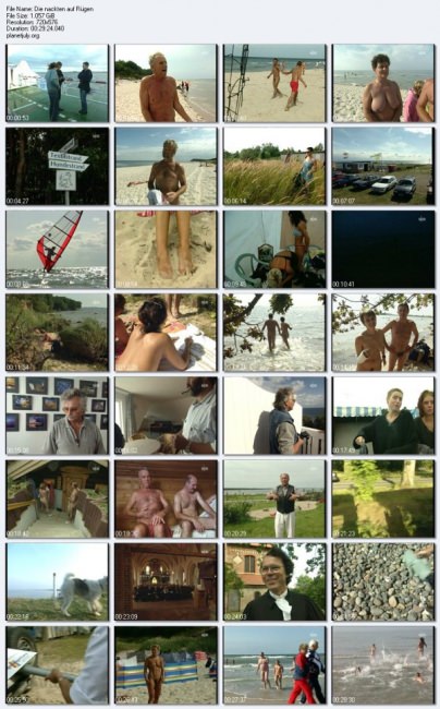 Nudism in Germany - Die nackten auf Rugen [Nudism-Planet]