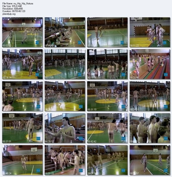 Nudists play sports - Hip-Hip Natura [Nudism-Planet]