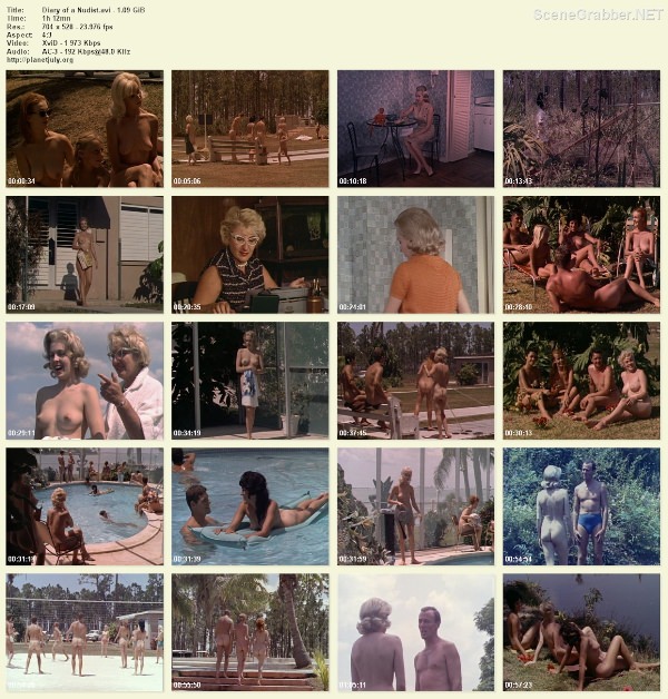 Video retro about a nudism, bare families. [Nudism-Planet]