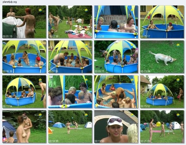 DVD video nudism - Playing With a Ball [Nudism-Planet]