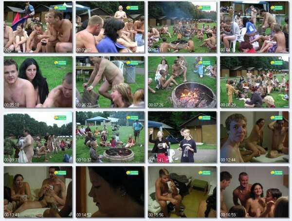 Naturism video - summer camp of naturist [Nudism-Planet]