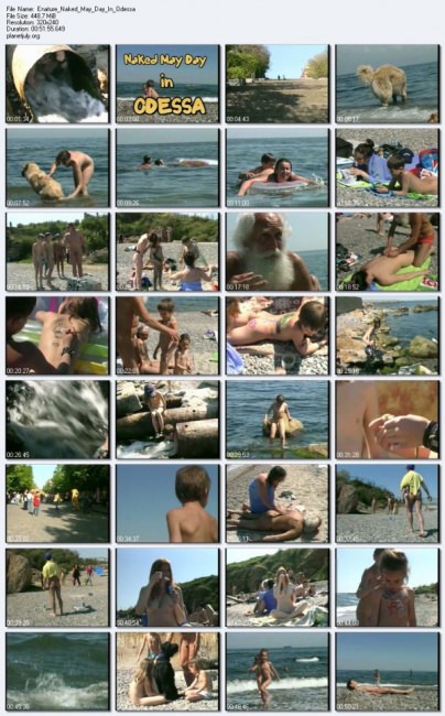 Nudism in Ukraine - May day in Odessa [Nudism-Planet]